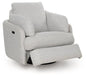 Alainmont Next-Gen Nuvella Swivel Power Recliner - Woo Town Furniture (Worcester,MA)