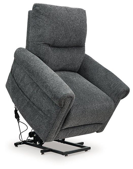 Aureta Power Lift Recliner - Woo Town Furniture (Worcester,MA)