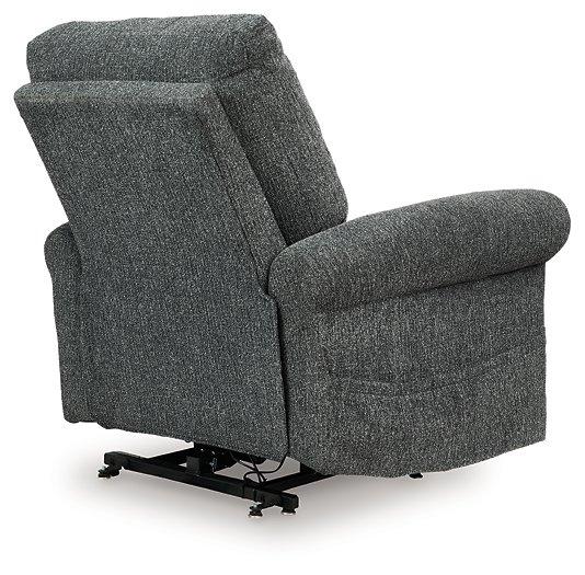 Aureta Power Lift Recliner - Woo Town Furniture (Worcester,MA)