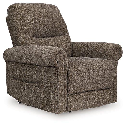Aureta Power Lift Recliner - Woo Town Furniture (Worcester,MA)
