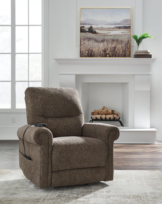 Aureta Power Lift Recliner - Woo Town Furniture (Worcester,MA)