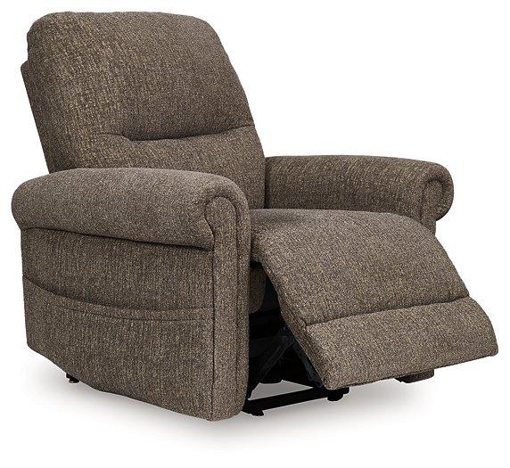 Aureta Power Lift Recliner - Woo Town Furniture (Worcester,MA)