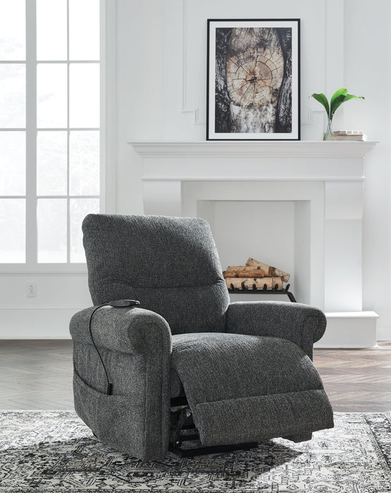 Aureta Power Lift Recliner - Woo Town Furniture (Worcester,MA)
