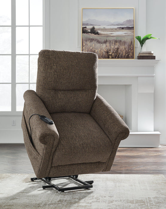 Aureta Power Lift Recliner - Woo Town Furniture (Worcester,MA)
