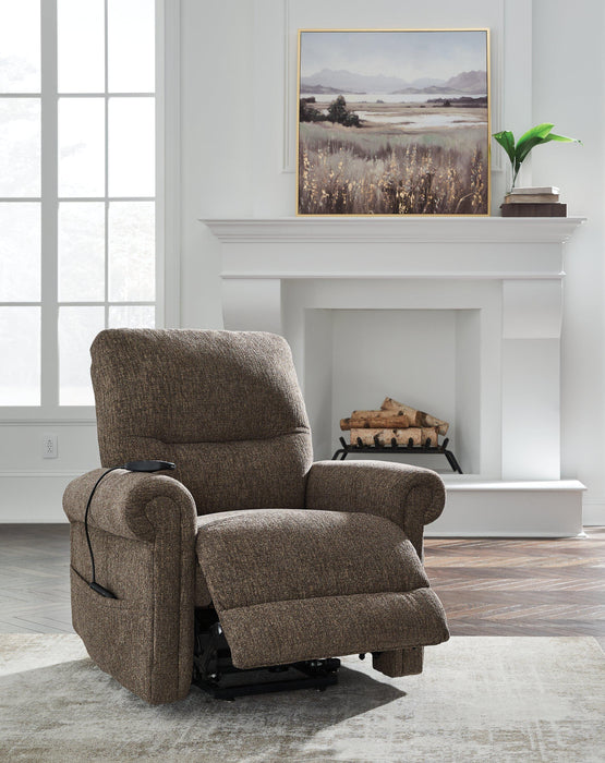 Aureta Power Lift Recliner - Woo Town Furniture (Worcester,MA)