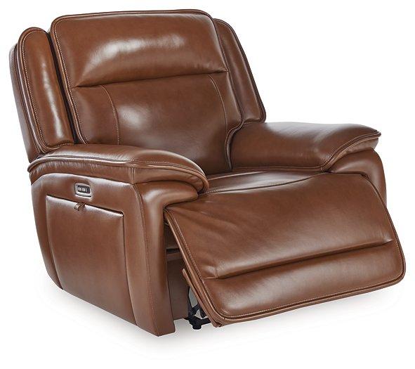 Healy Pier Power Recliner - Woo Town Furniture (Worcester,MA)