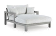 Hurley Park Outdoor Chaise Lounge with Cushion - Woo Town Furniture (Worcester,MA)