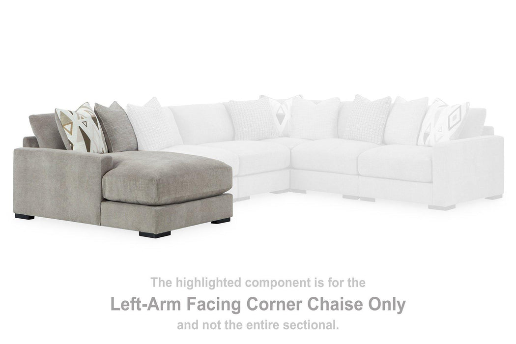 Aslan Court Sectional with Chaise - Woo Town Furniture (Worcester,MA)