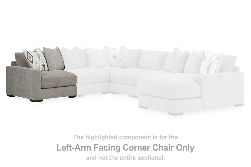 Aslan Court Sectional with Chaise - Woo Town Furniture (Worcester,MA)