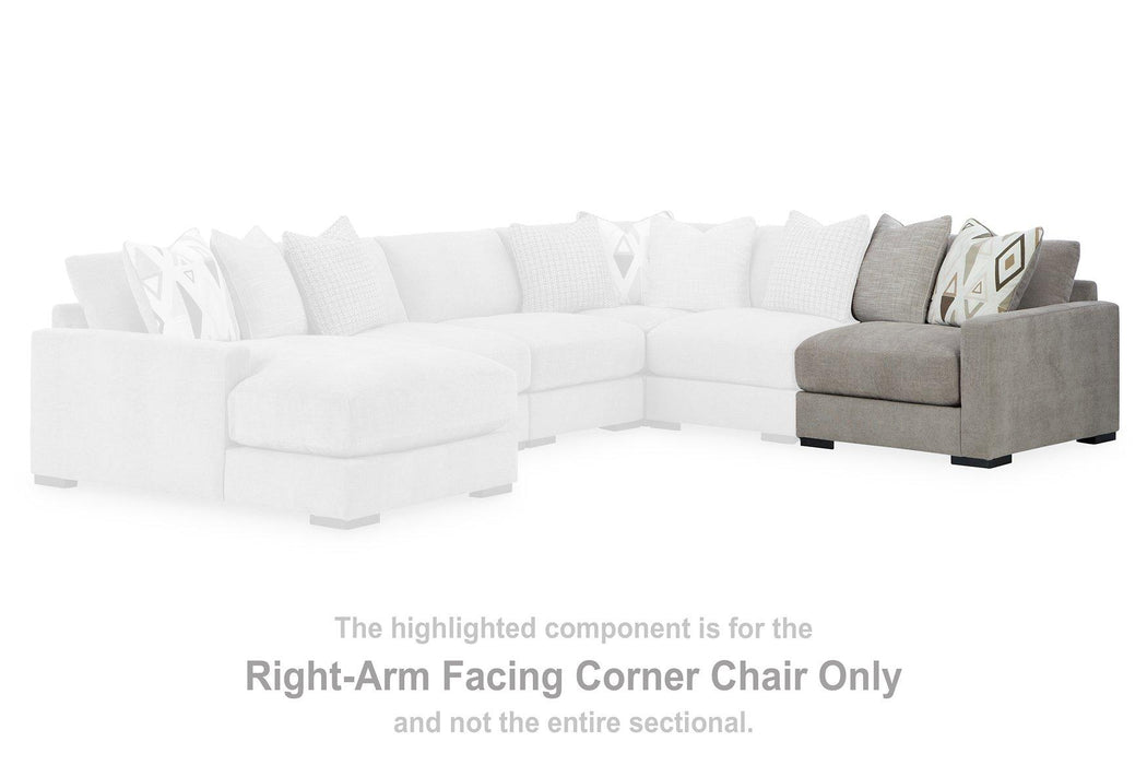 Aslan Court Sectional with Chaise - Woo Town Furniture (Worcester,MA)