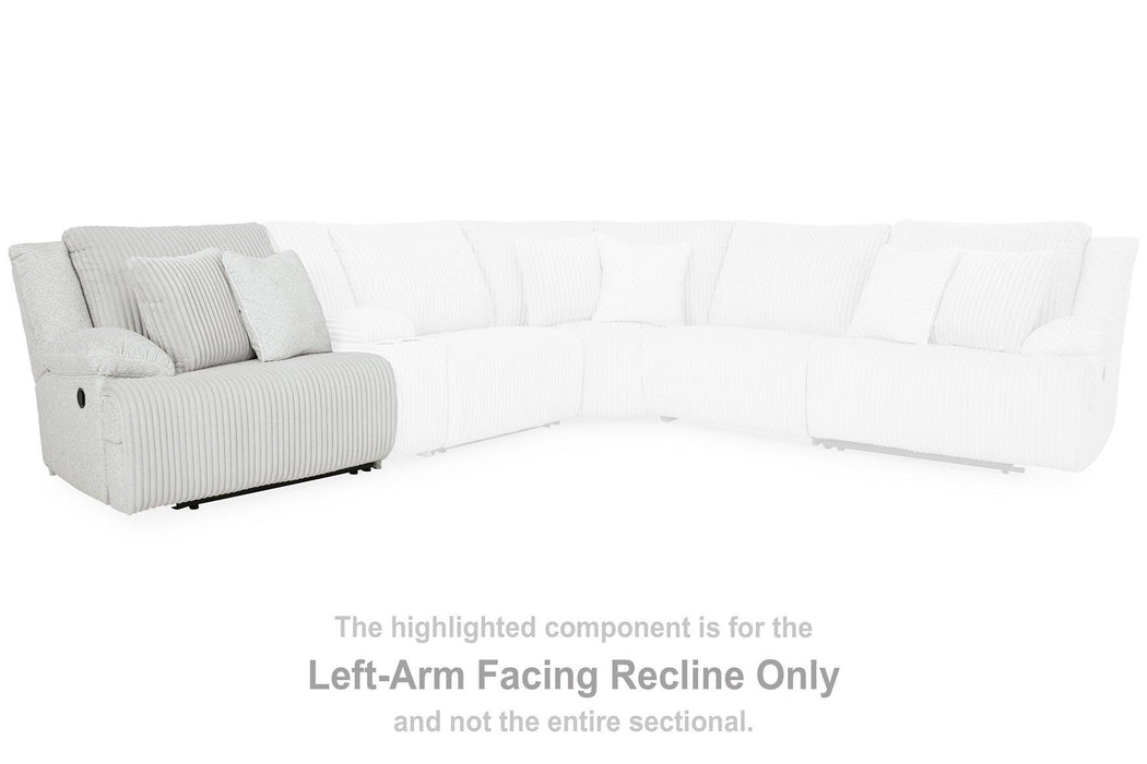 Top Tier Reclining Sectional with Chaise - Woo Town Furniture (Worcester,MA)