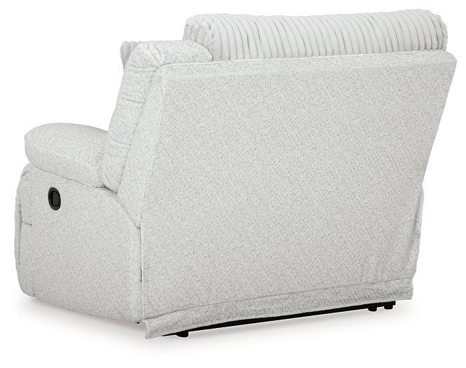 Top Tier Reclining Sectional with Chaise - Woo Town Furniture (Worcester,MA)