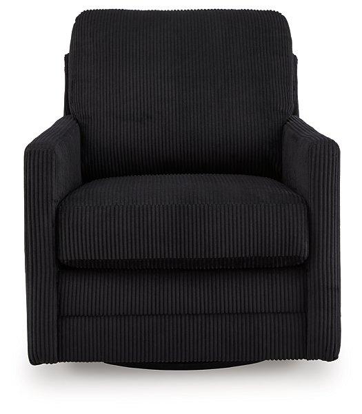 Icaman Swivel Accent Chair - Woo Town Furniture (Worcester,MA)
