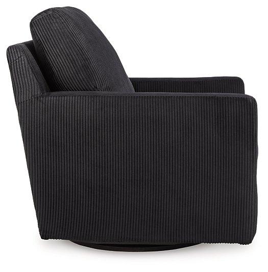 Icaman Swivel Accent Chair - Woo Town Furniture (Worcester,MA)