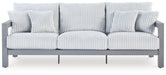 Hurley Park Outdoor Sofa with Cushion - Woo Town Furniture (Worcester,MA)