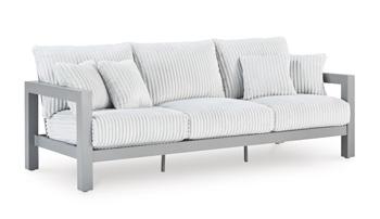 Hurley Park Outdoor Sofa with Cushion - Woo Town Furniture (Worcester,MA)