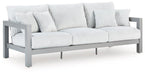 Hurley Park Outdoor Sofa with Cushion - Woo Town Furniture (Worcester,MA)