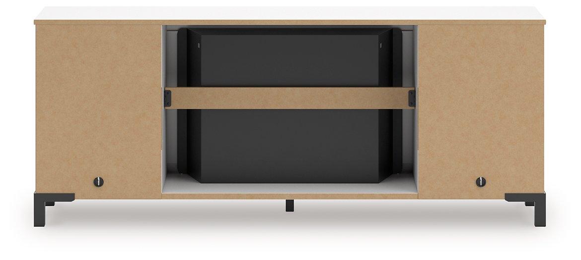 Brollevi 60" TV Stand with Electric Fireplace - Woo Town Furniture (Worcester,MA)