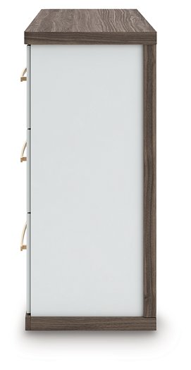 Kendanport Dresser and Mirror - Woo Town Furniture (Worcester,MA)