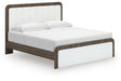 Kendanport Upholstered Bed - Woo Town Furniture (Worcester,MA)