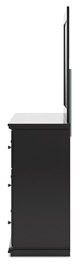 Maribel Dresser and Mirror - Woo Town Furniture (Worcester,MA)