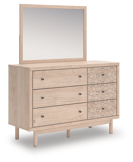 Arloster Dresser and Mirror - Woo Town Furniture (Worcester,MA)