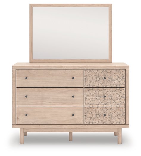 Arloster Dresser and Mirror - Woo Town Furniture (Worcester,MA)