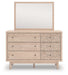 Arloster Dresser and Mirror - Woo Town Furniture (Worcester,MA)