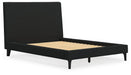 Cadmori Upholstered Bed with Roll Slats - Woo Town Furniture (Worcester,MA)