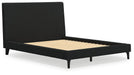 Cadmori Upholstered Bed with Roll Slats - Woo Town Furniture (Worcester,MA)