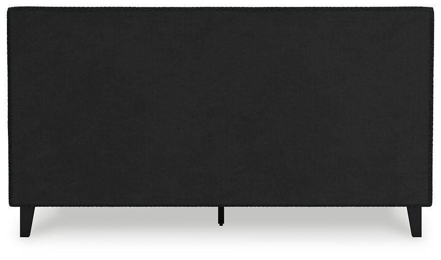 Cadmori Upholstered Bed with Roll Slats - Woo Town Furniture (Worcester,MA)