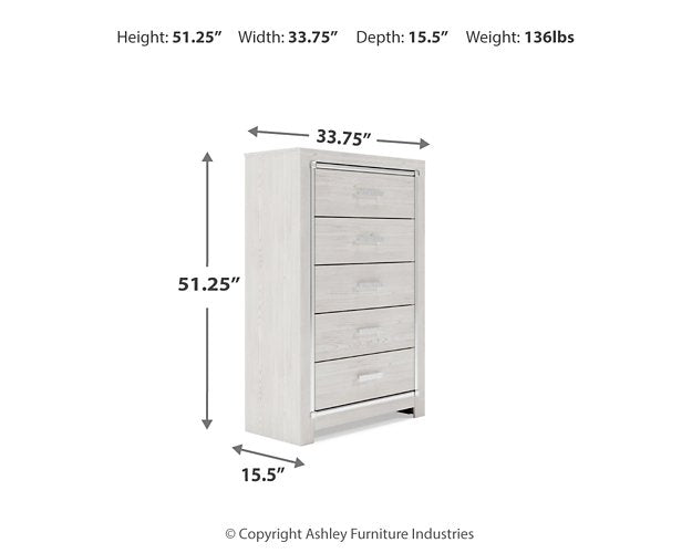 Altyra Chest of Drawers - Woo Town Furniture (Worcester,MA)