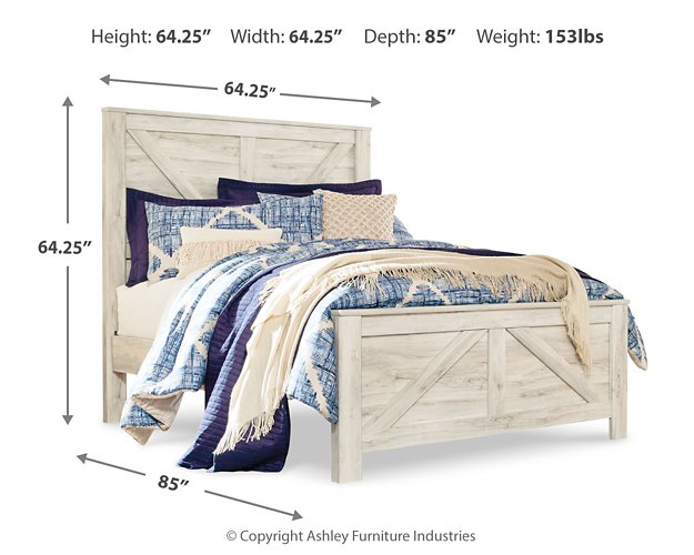Bellaby Crossbuck Bed - Woo Town Furniture (Worcester,MA)