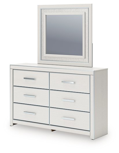 Zuraleus Dresser and Mirror - Woo Town Furniture (Worcester,MA)