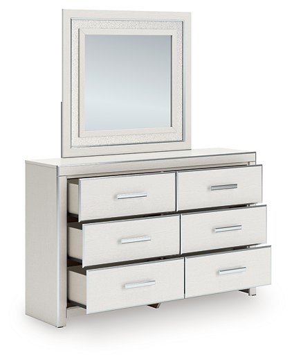 Zuraleus Dresser and Mirror - Woo Town Furniture (Worcester,MA)