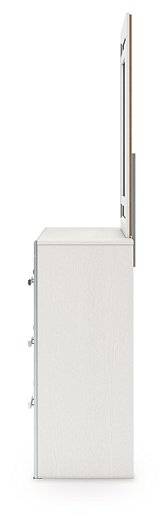 Zuraleus Dresser and Mirror - Woo Town Furniture (Worcester,MA)