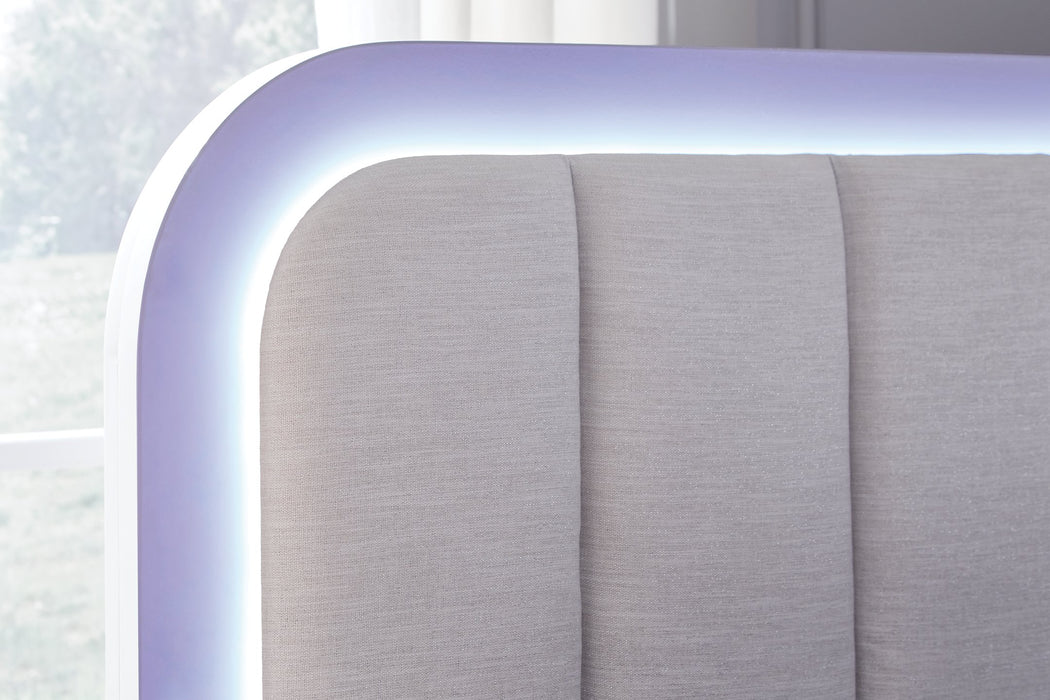 Jarlee Upholstered Bed - Woo Town Furniture (Worcester,MA)