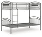 Lanceburg Bunk Bed with Ladder - Woo Town Furniture (Worcester,MA)
