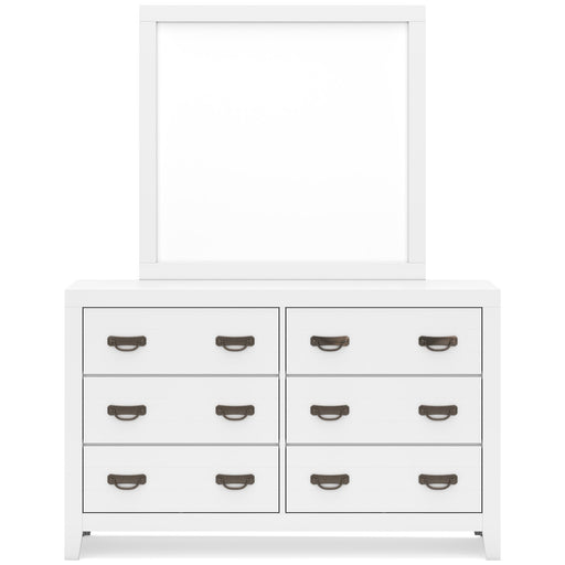 Binterglen Dresser and Mirror - Woo Town Furniture (Worcester,MA)