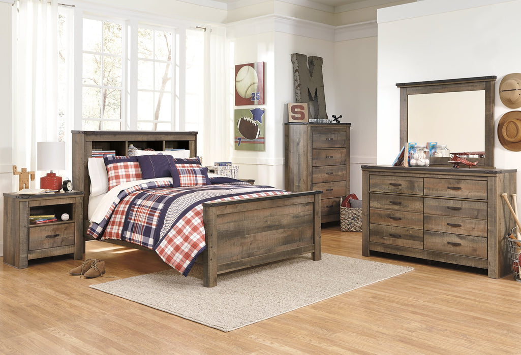 Trinell Bookcase Bed - Woo Town Furniture (Worcester,MA)