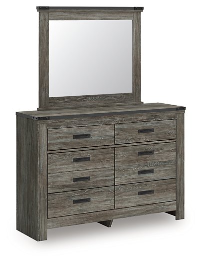 Frandern Dresser and Mirror - Woo Town Furniture (Worcester,MA)