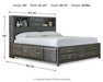 Caitbrook Storage Bed with 8 Drawers - Woo Town Furniture (Worcester,MA)