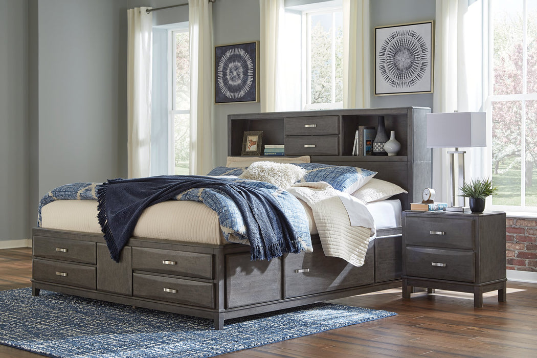Caitbrook Storage Bed with 8 Drawers - Woo Town Furniture (Worcester,MA)