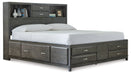 Caitbrook Storage Bed with 8 Drawers - Woo Town Furniture (Worcester,MA)