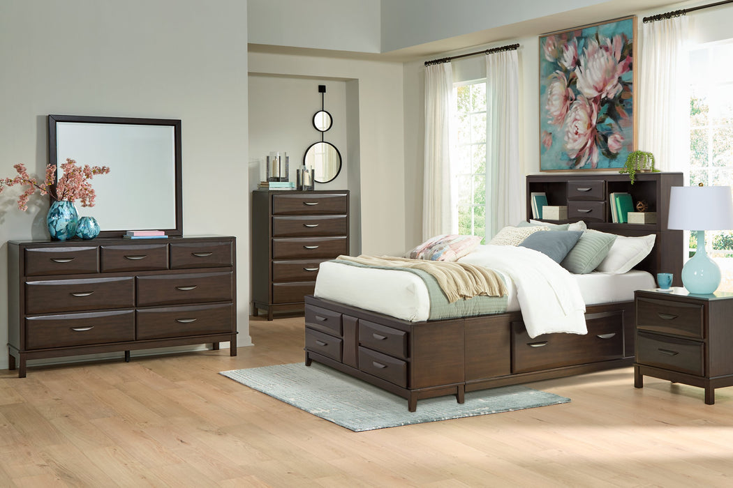 Vanmore Storage Bed - Woo Town Furniture (Worcester,MA)