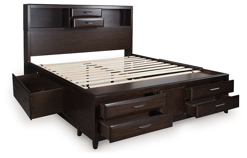 Vanmore Storage Bed - Woo Town Furniture (Worcester,MA)