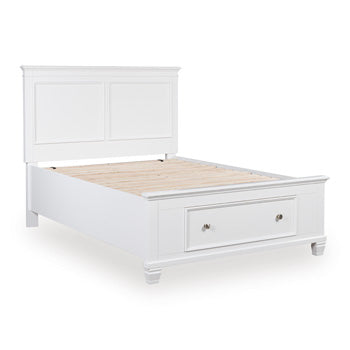 Fortman Panel Storage Bed - Woo Town Furniture (Worcester,MA)
