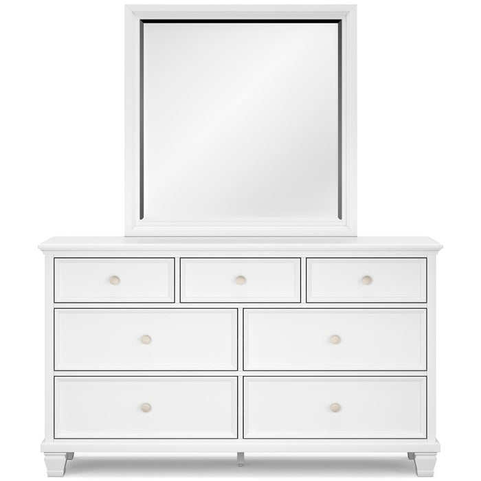 Fortman Dresser and Mirror - Woo Town Furniture (Worcester,MA)