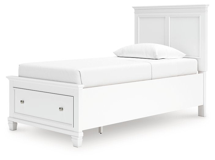 Fortman Panel Storage Bed - Woo Town Furniture (Worcester,MA)