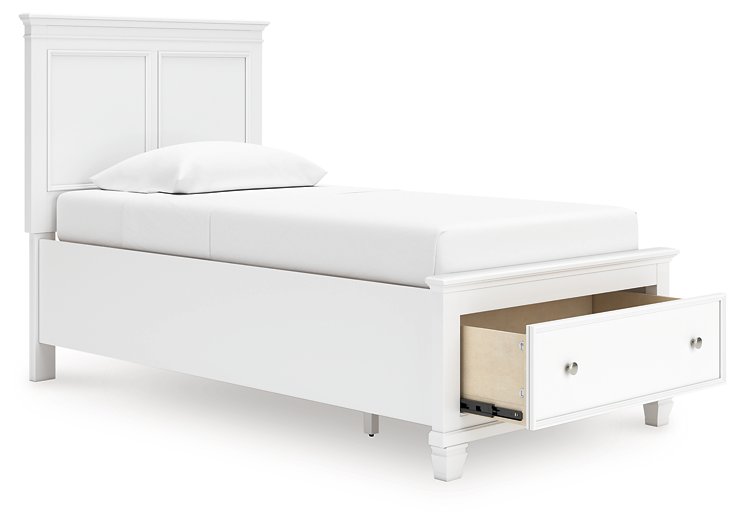 Fortman Panel Storage Bed - Woo Town Furniture (Worcester,MA)